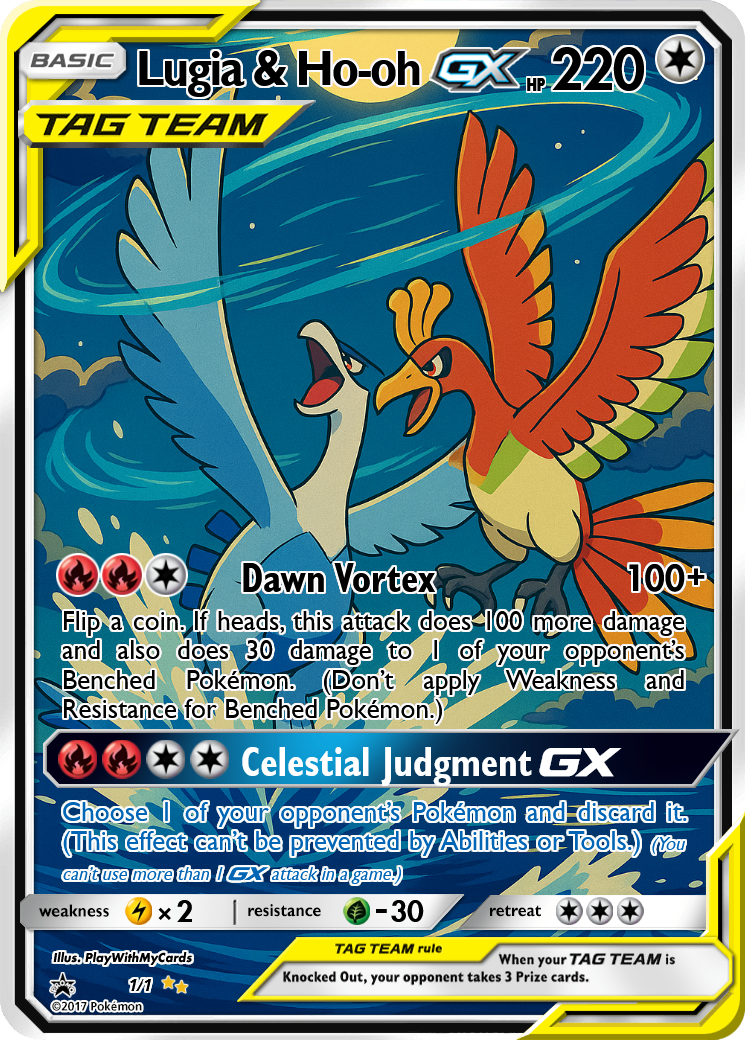 Lugia & Ho-Oh Gx