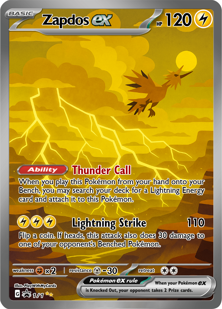 Zapdos Ex