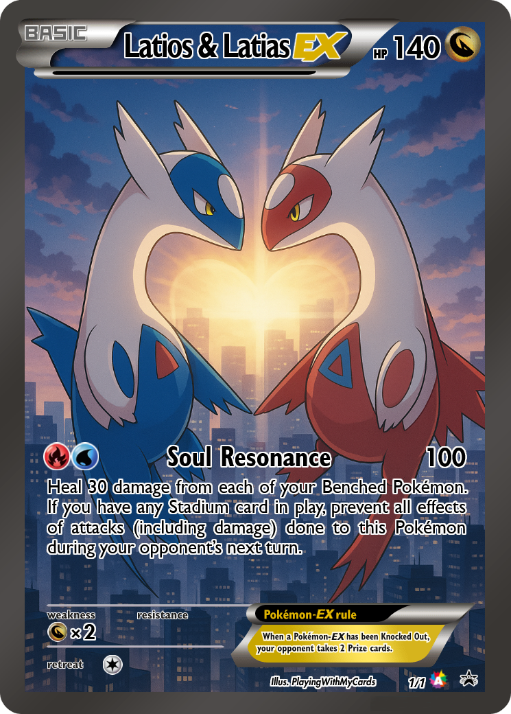 Latios & Latias Ex