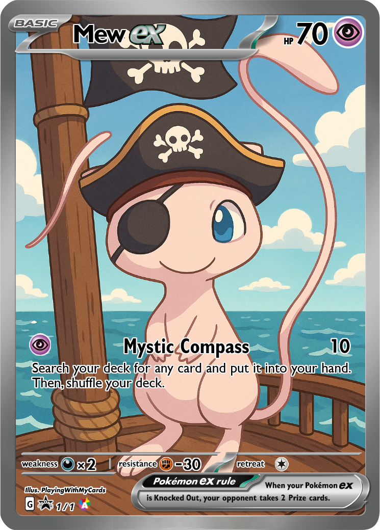 Pirate Mew Ex