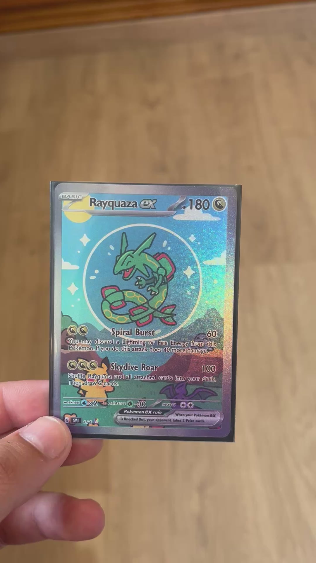 Bubble Rayquaza Ex