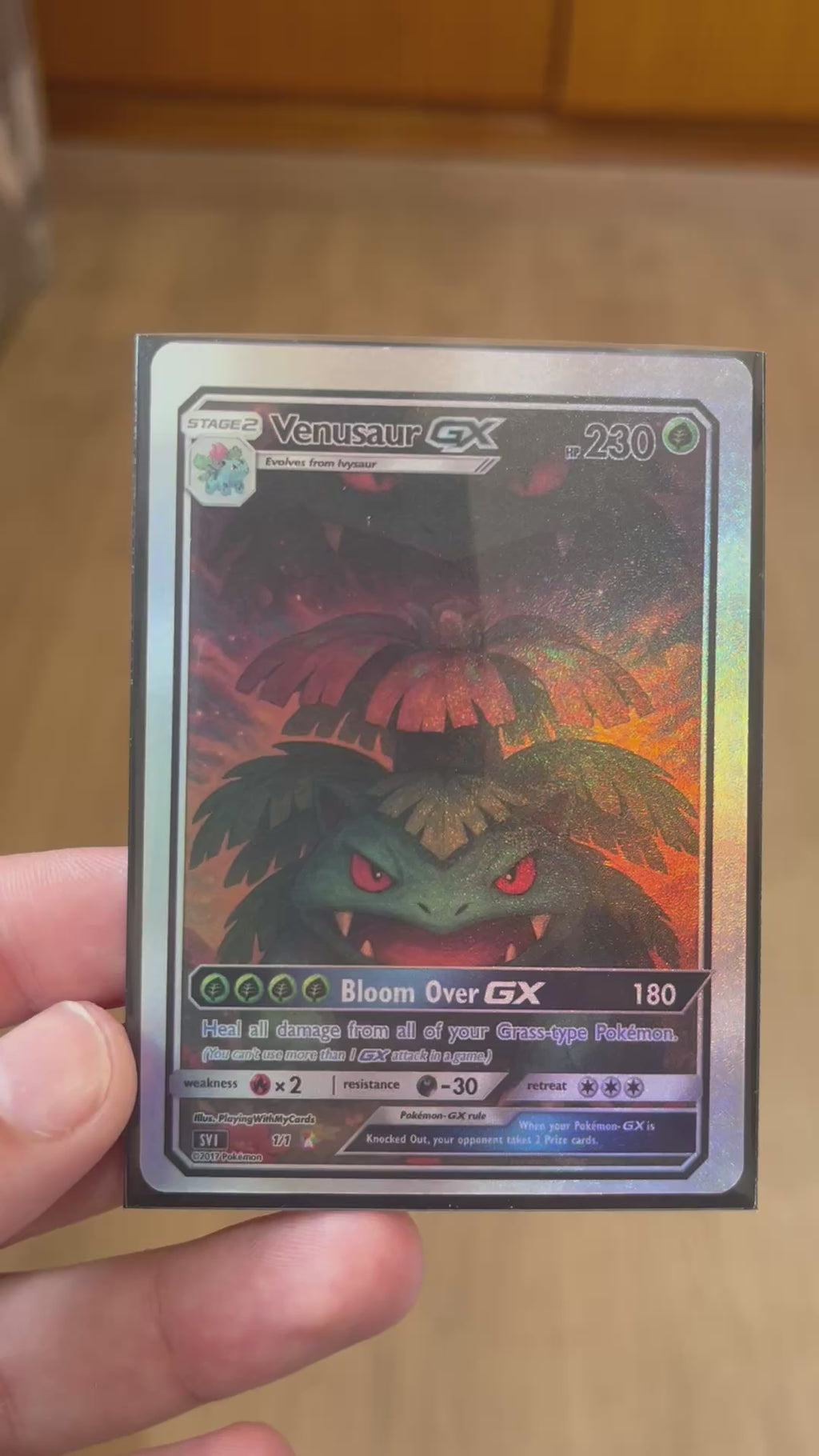 Venasaur Gx