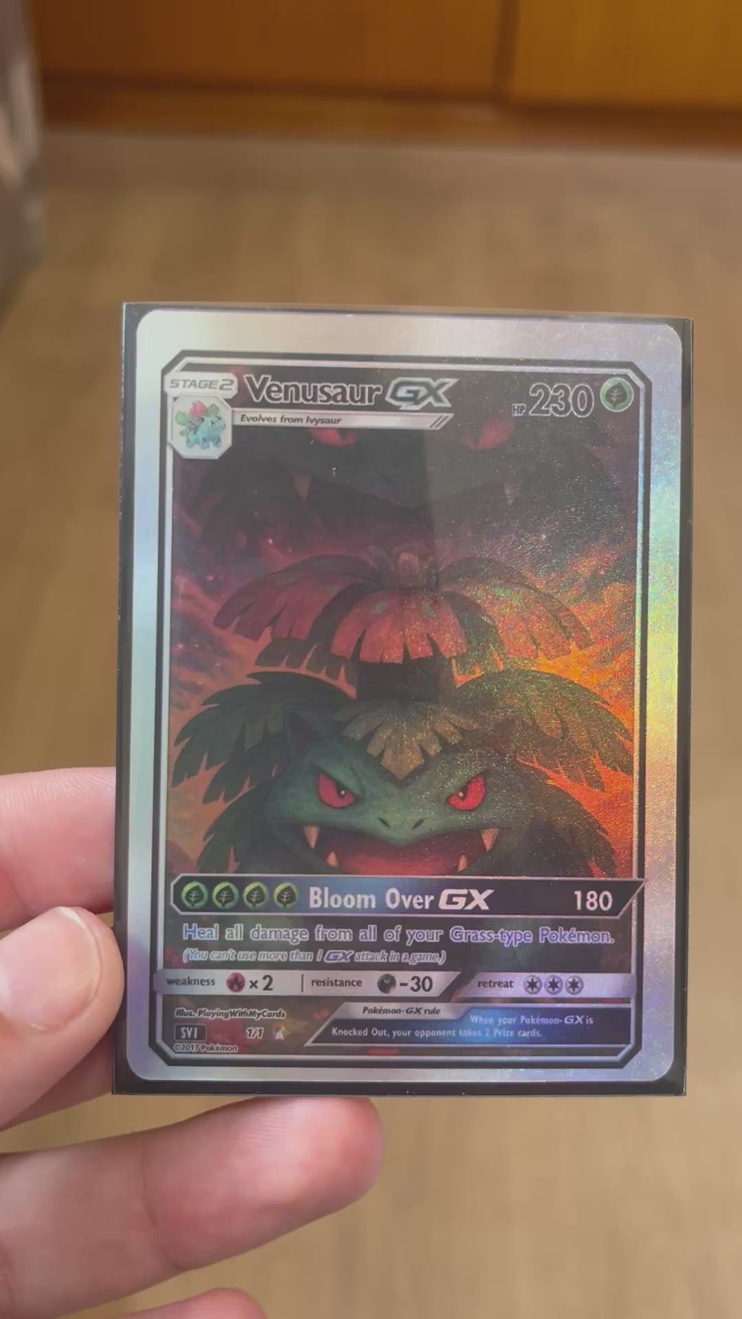Venasaur Gx