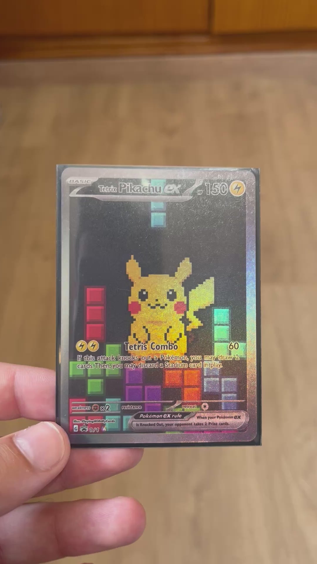 Tetrix Pikachu Ex