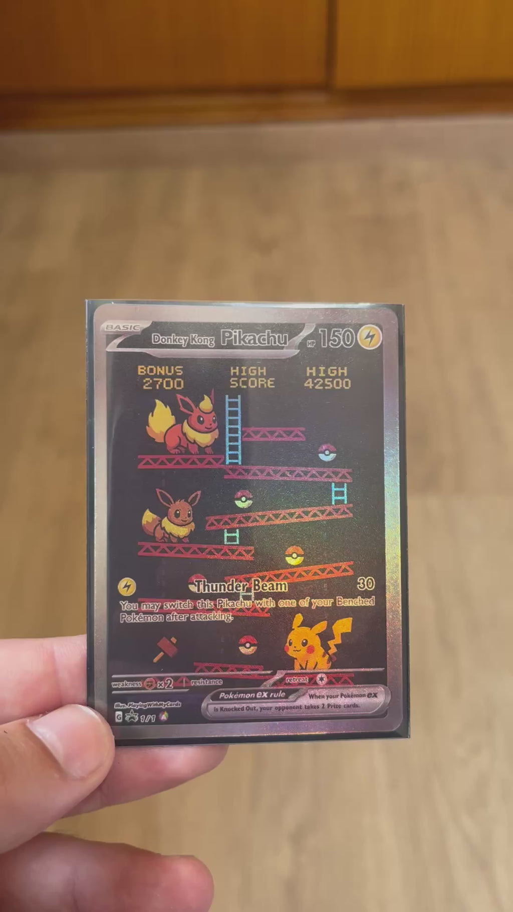 Donkey Kong Pikachu Ex