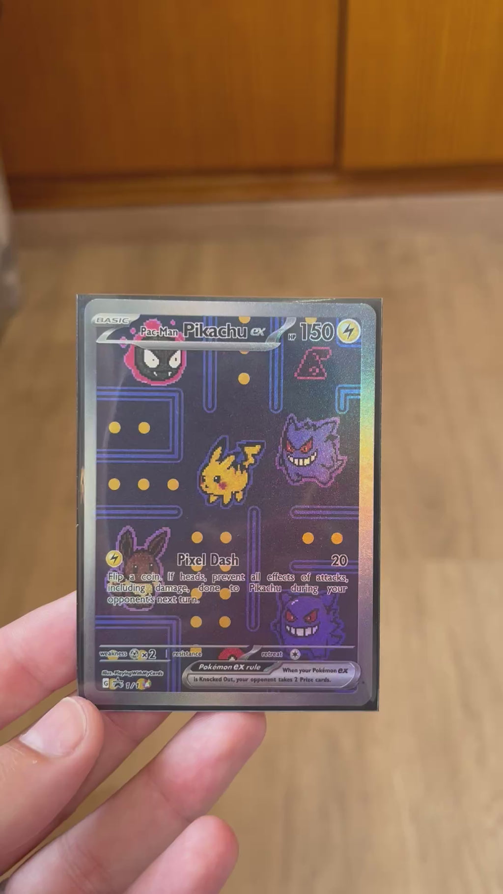 Pac Man Pikachu Ex