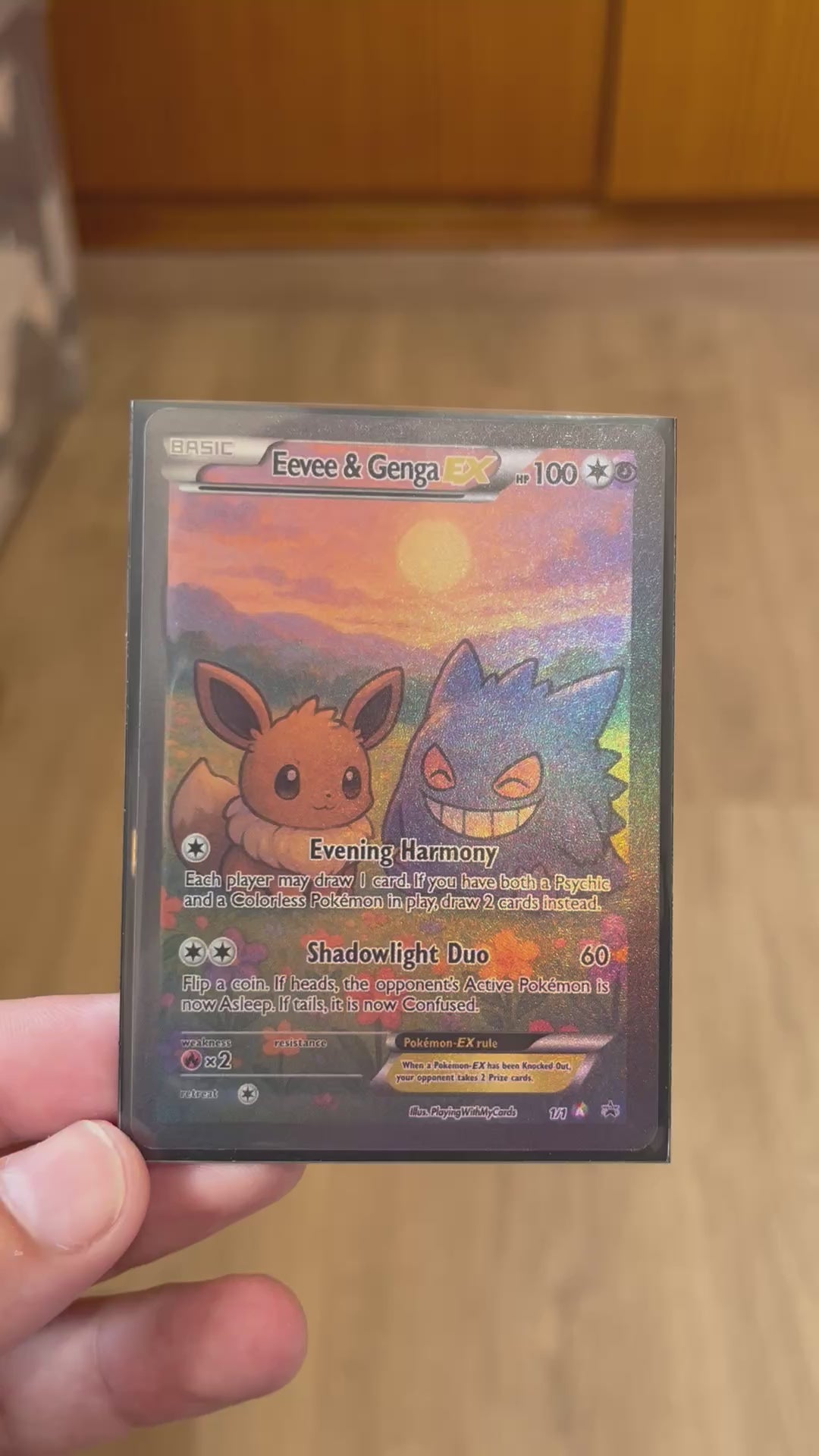 Gengar & Evee Ex
