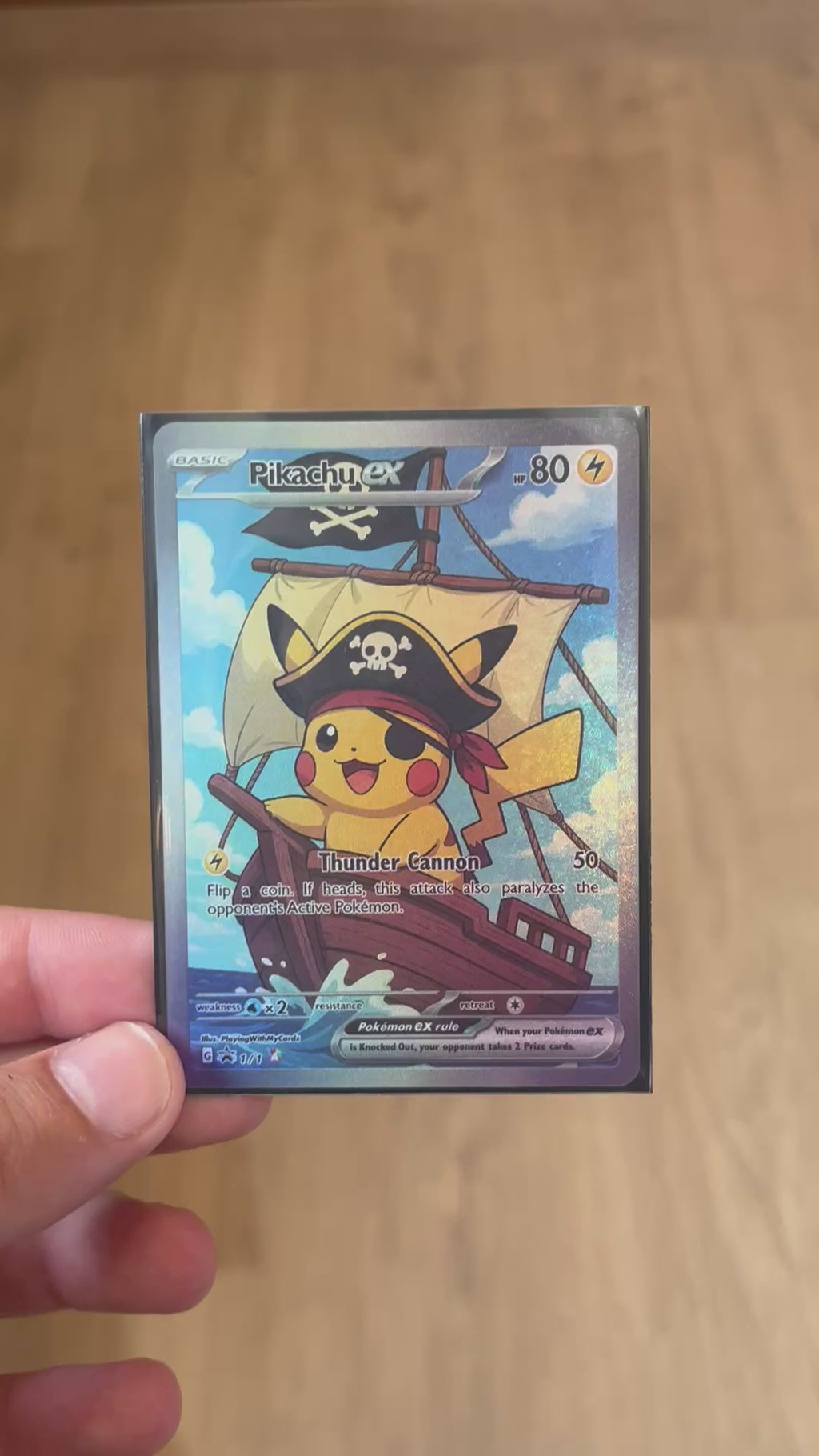 Pirate Pikachu Ex