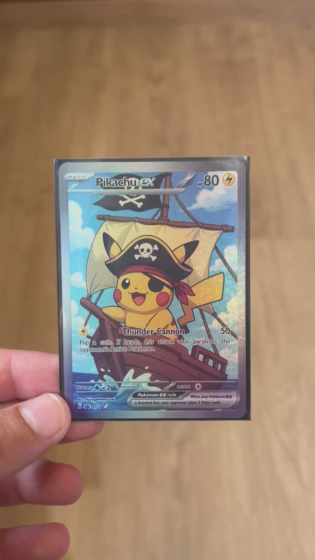 Pirate Pikachu Ex
