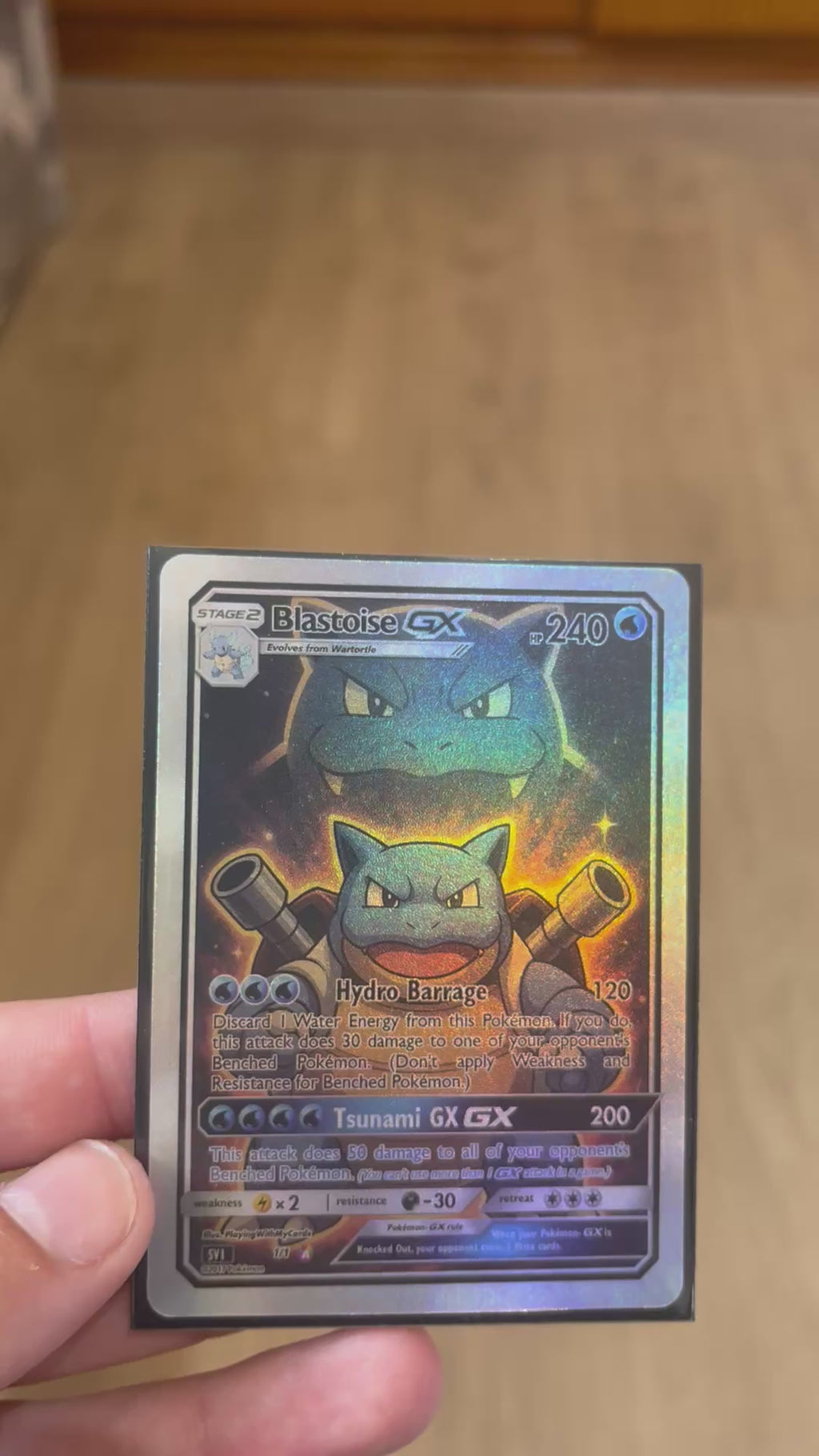 BLASTOISE GX