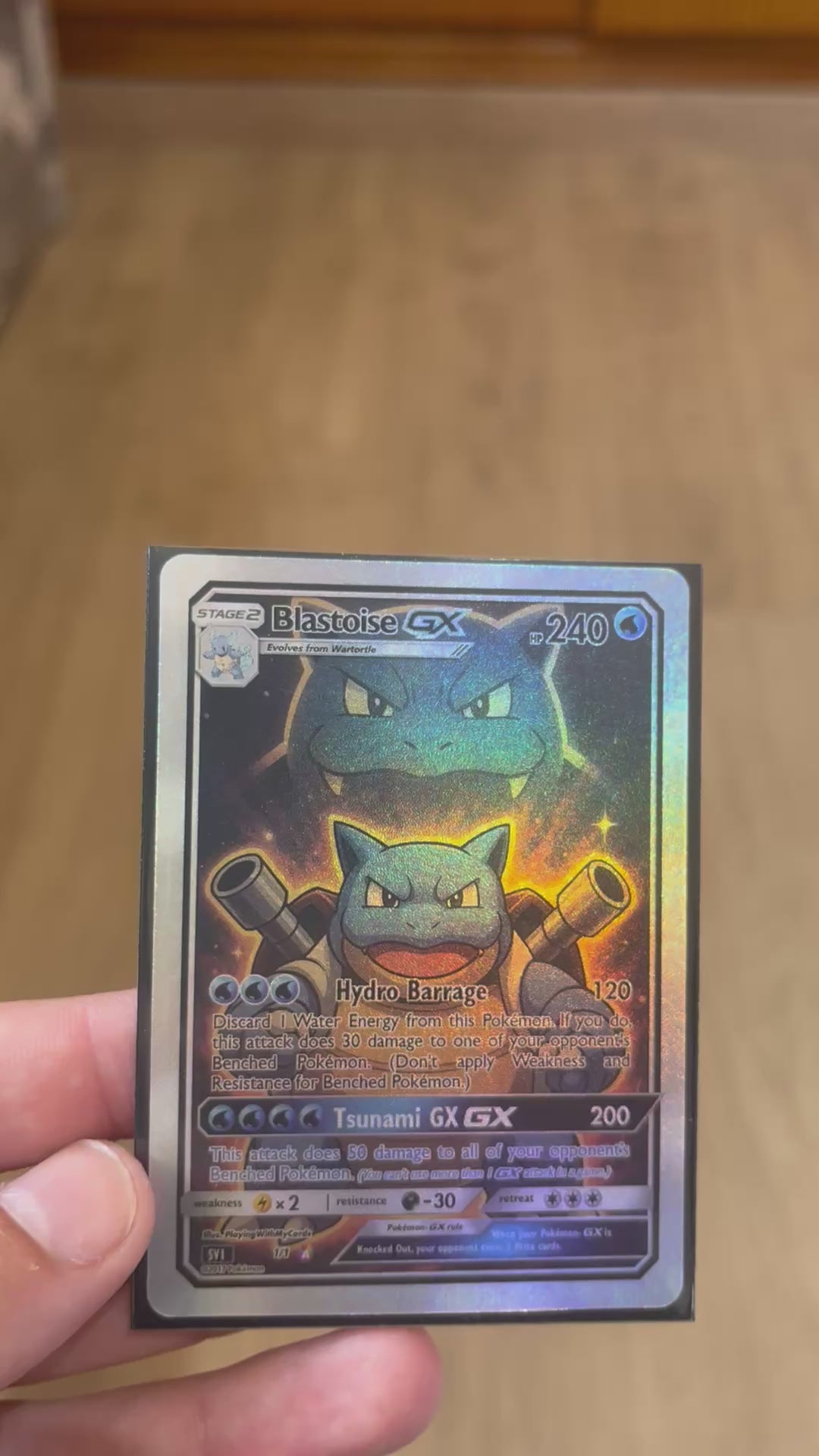 BLASTOISE GX
