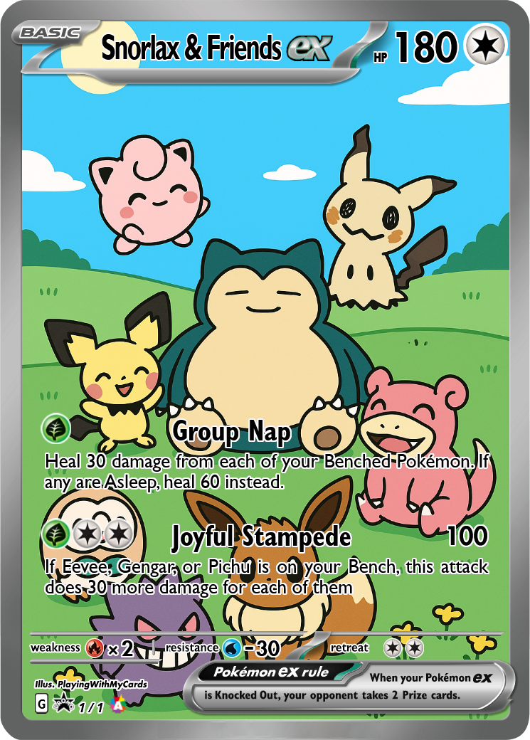 Snorlax & Friends Ex