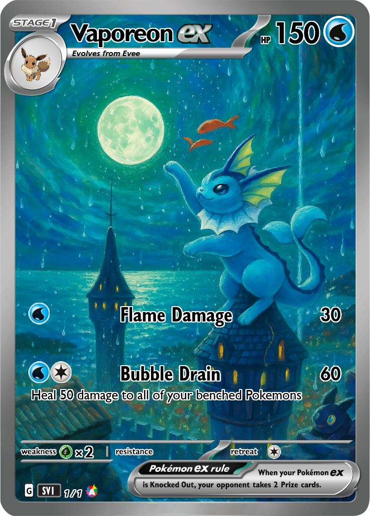 Vaporeon Ex